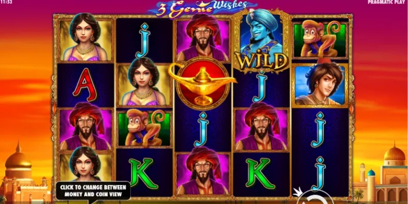 Aladdin Wishes – Trò chơi slot đậm chất thần thoại tại 789Bet 3 Các tính năng độc đáo trong Aladdin Wishes