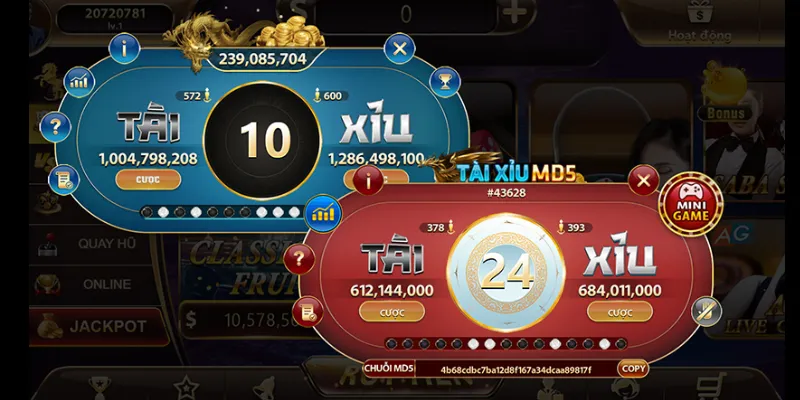 Tài xỉu MD5 tại 789Bet - Công nghệ mã hóa hiện đại đảm bảo công bằng 3 Hiểu rõ cách vận hành của tài xỉu MD5 tại 789Bet
