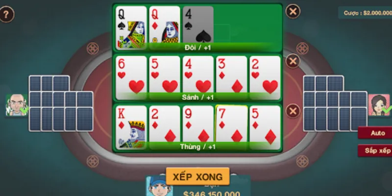 Cách chơi Mậu Binh - Bí quyết xếp bài chuẩn và tăng cơ hội thắng 3 Chi tiết cách chơi Mậu Binh cơ bản