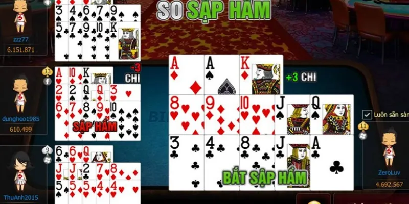 Cách xếp bài Mậu Binh - Các bộ bài mạnh và cách sắp xếp chuẩn 2 Nguyên tắc cơ bản trong cách xếp bài mậu binh