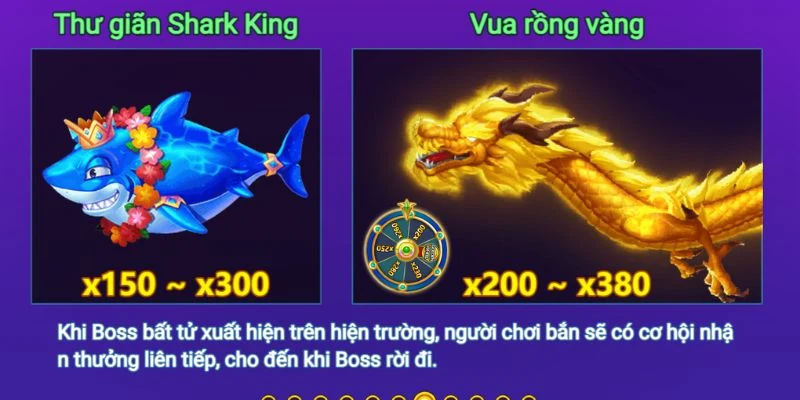 Vương Quốc Cá Mập: Game Bắn Cá Cực Đỉnh Của Nhà Cái 33win 4 Tiêu diệt cá mập khổng lồ nhận quà siêu cấp